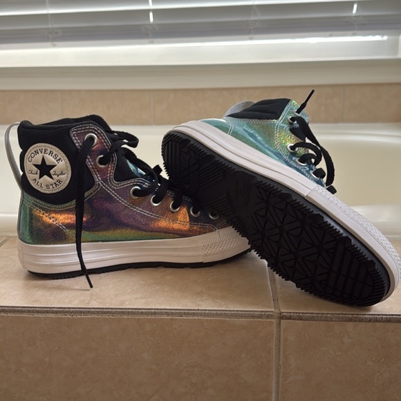 Converse high top, sneakers, Multicolored, metallic - Picture 2 of 2